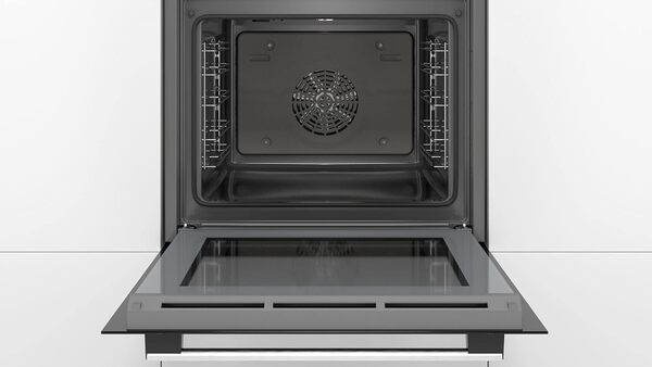 Bosch - Four électrique encastrable HBA534BS0 capacité 71 L multifonction ventilé couleur acier inoxydable [Classe énergétique A]