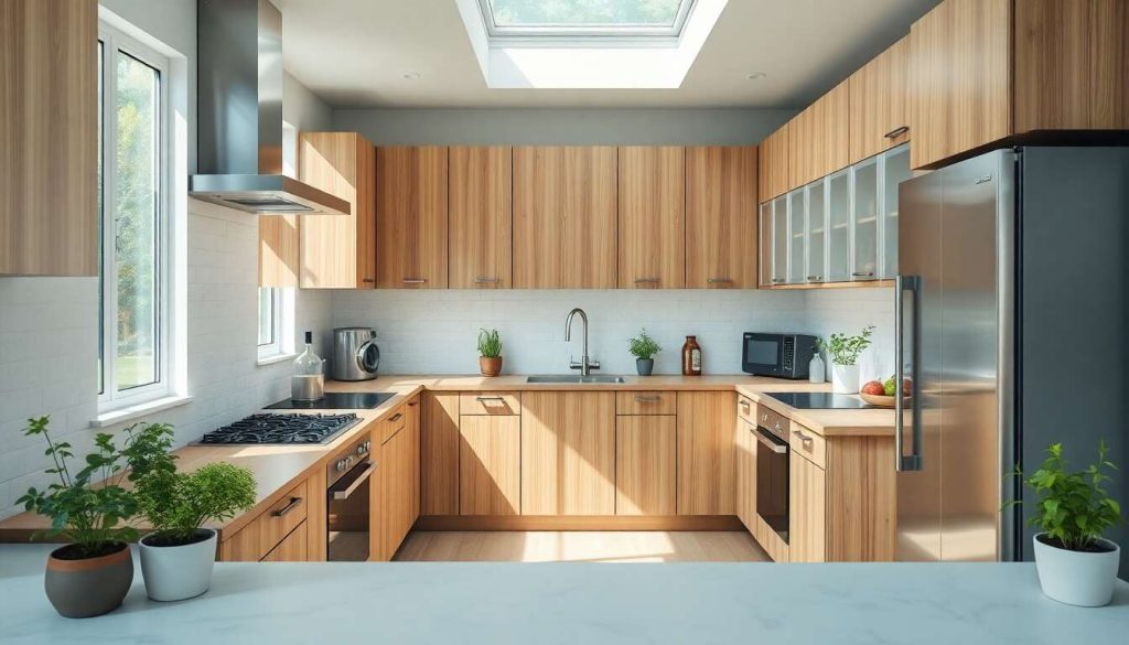 Matériaux durables pour votre cuisine équipée