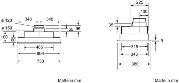 SIEMENS Groupe filtrant LB75565, IQ300,75 cm, Argent métallisé [Classe énergétique C]