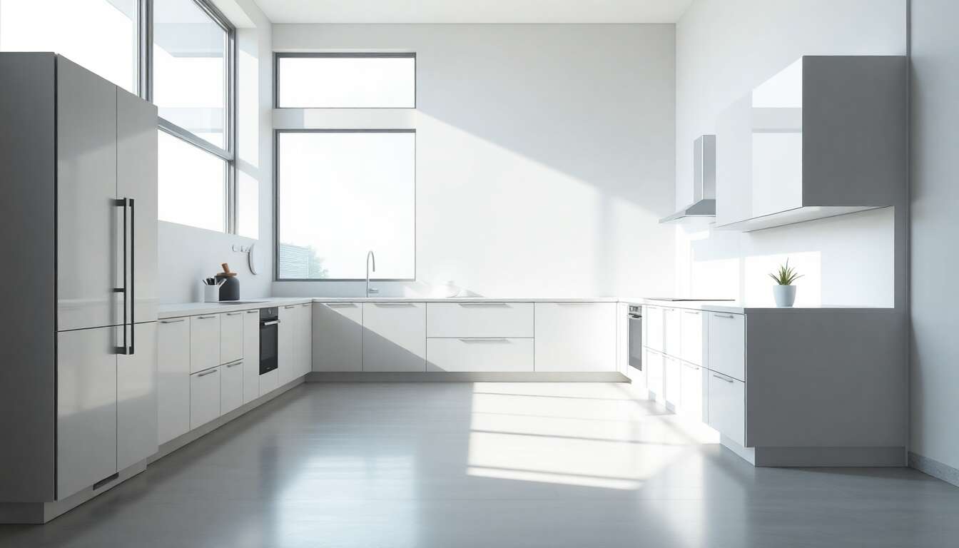 Inspirations pour une cuisine minimaliste et moderne