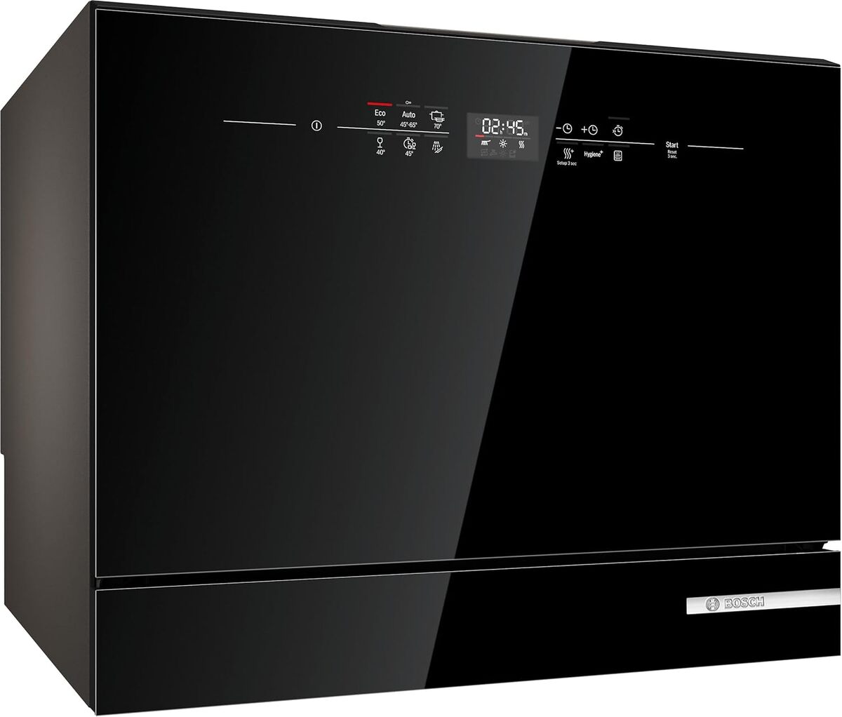 Test du Bosch SKS6ITB00E : lave-vaisselle compact en pose-libre