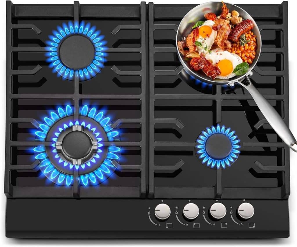 Test : plaque de cuisson à gaz TopStrong 4 feux, performante et sécurisée