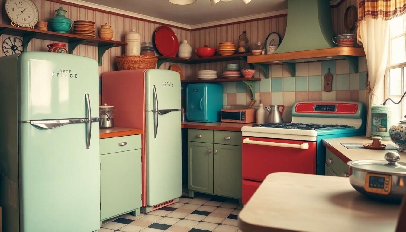 Le style vintage dans l'électroménager : un retour aux sources Le style vintage dans l'électroménager : un retour aux sources