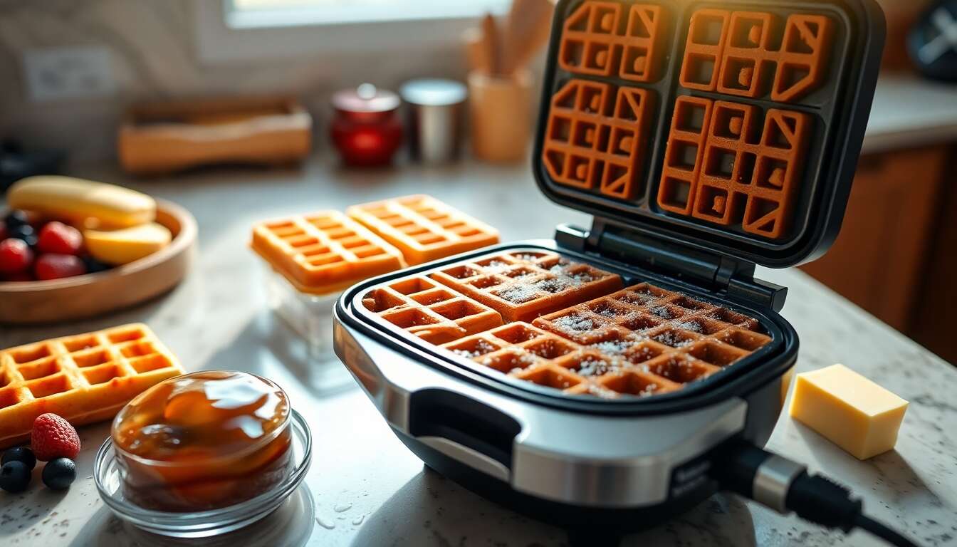 Gaufriers innovants pour vos petits-déjeuners