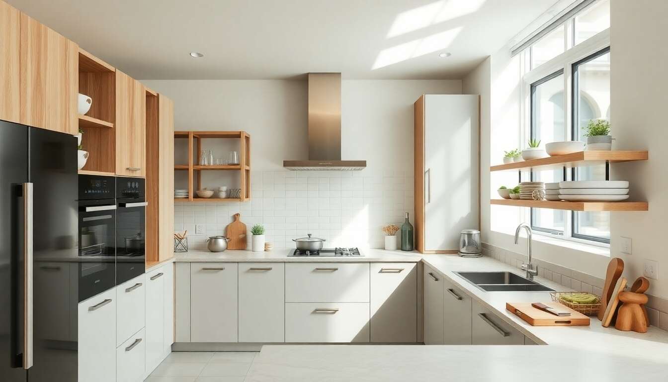 Optimisation de l'espace dans la cuisine