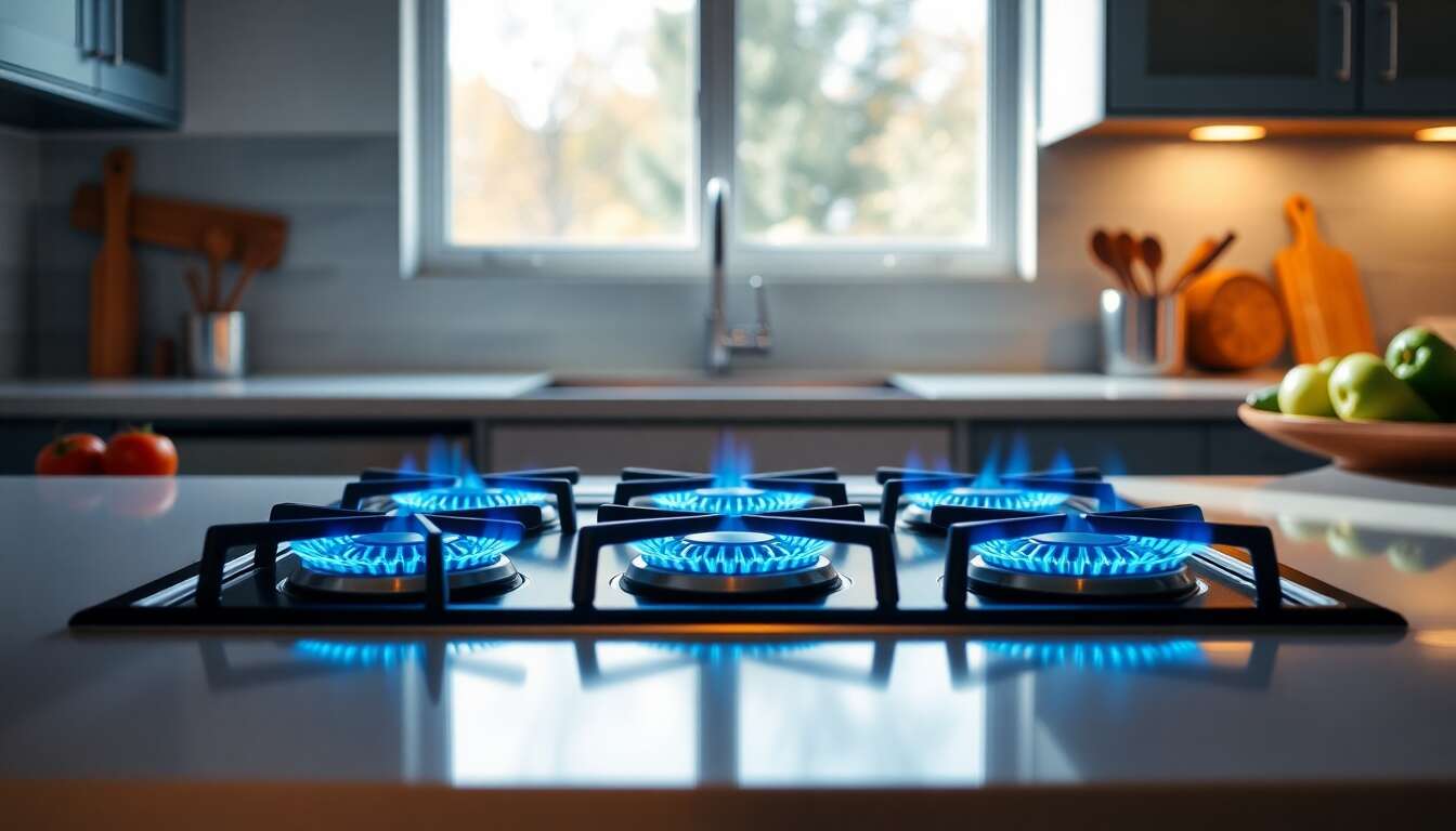 Avantages des plaques de cuisson à gaz Avantages des plaques de cuisson à gaz