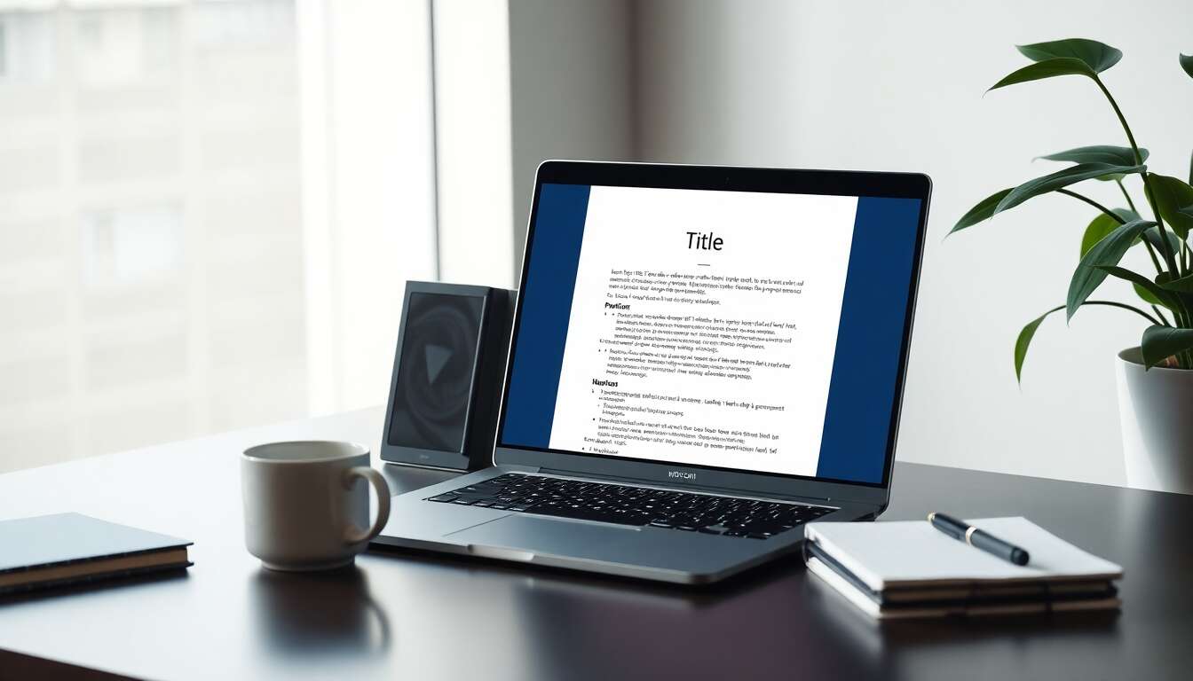 Optimiser l'utilisation des titres dans word Optimiser l'utilisation des titres dans word