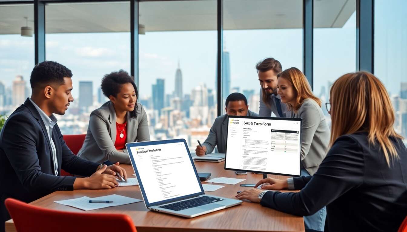 Utiliser les formulaires intelligents pour améliorer l'efficacité Utiliser les formulaires intelligents pour améliorer l'efficacité