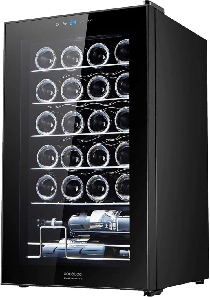 Test : cecotec Bolero GrandSommelier 2450, la cave à vin idéale pour 24 bouteilles