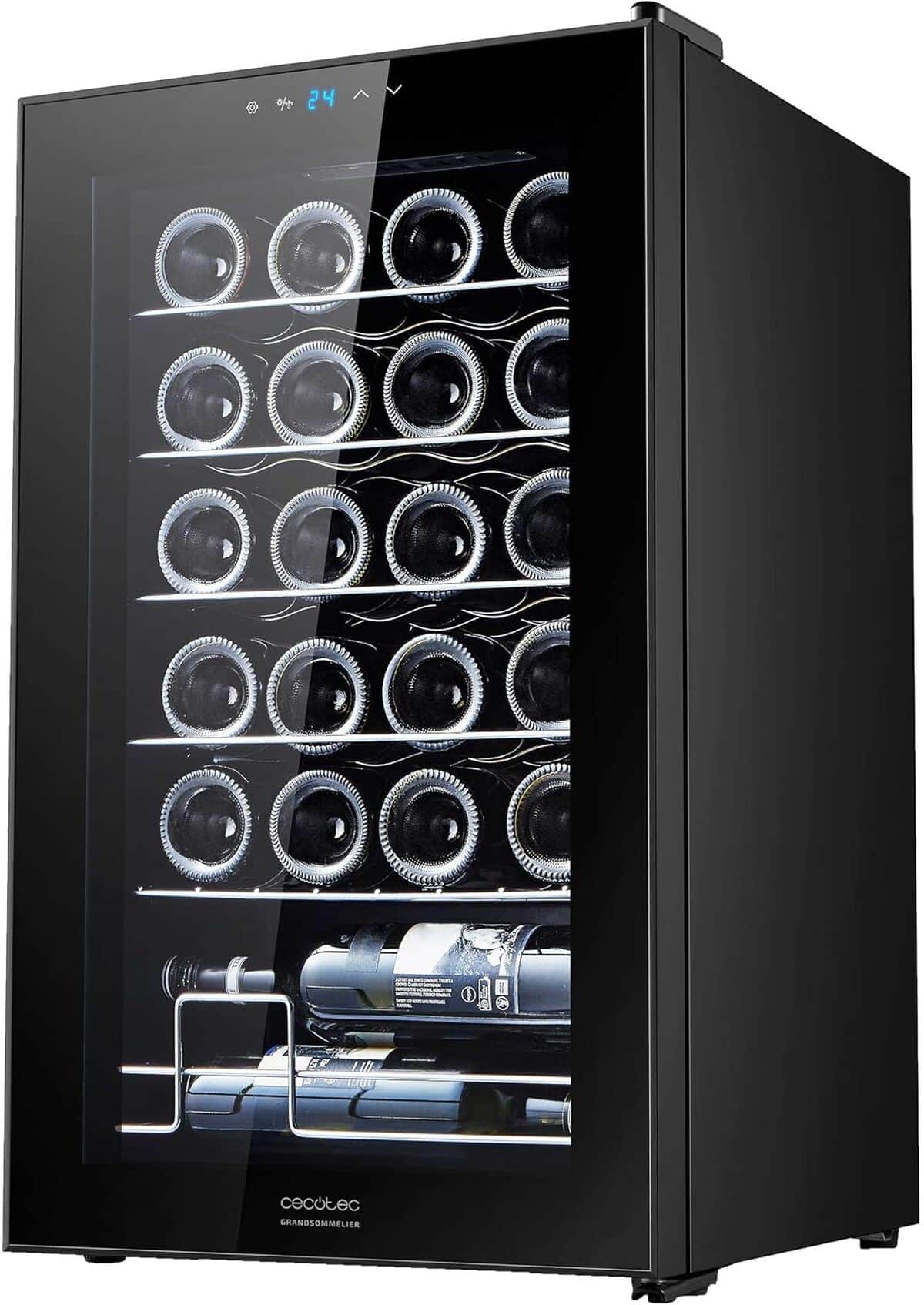 Test : cecotec Bolero GrandSommelier 2450, la cave à vin idéale pour 24 bouteilles