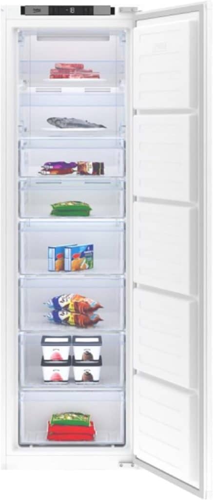 Test : congélateur armoire intégrable 220L, 6 tiroirs et 2 abattants