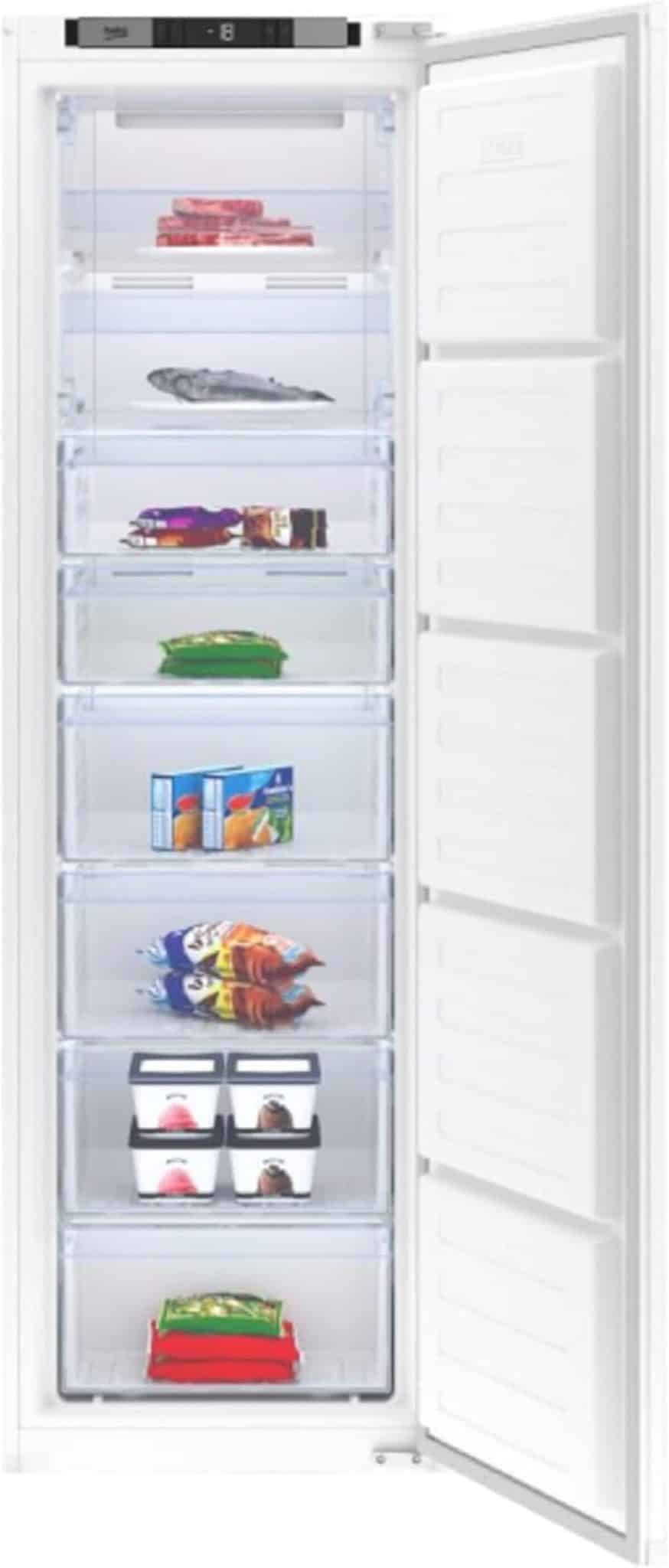 Test : congélateur armoire intégrable 220L, 6 tiroirs et 2 abattants