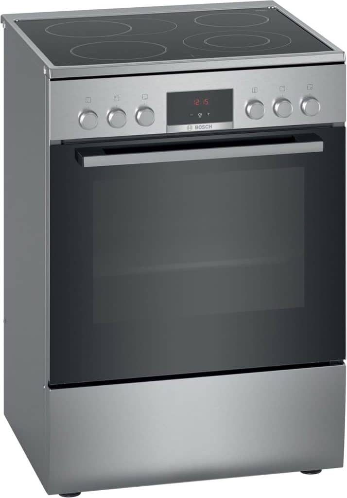 Test : cuisinière Bosch HKR39C250, la polyvalence électrique