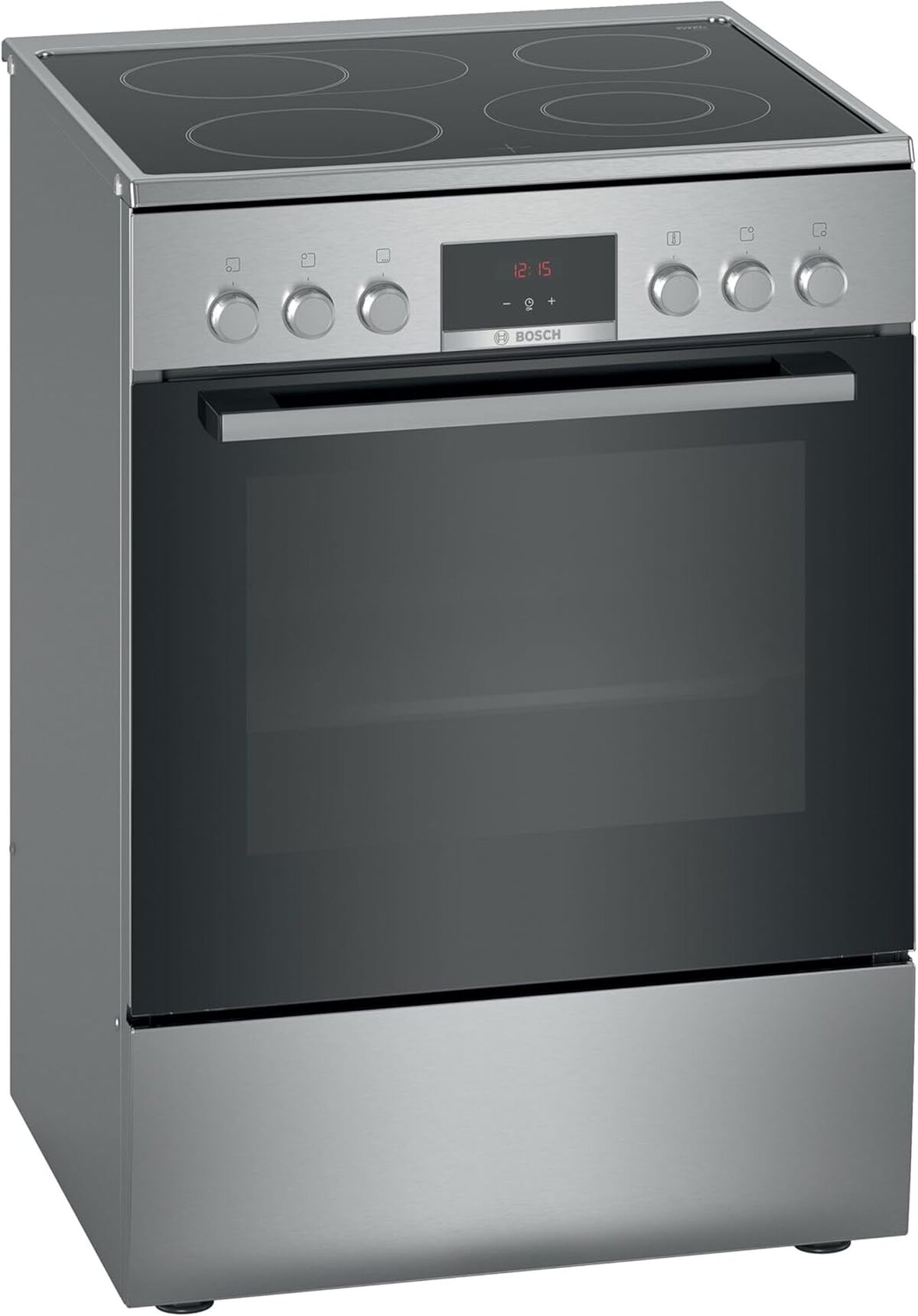 Test : cuisinière Bosch HKR39C250, la polyvalence électrique