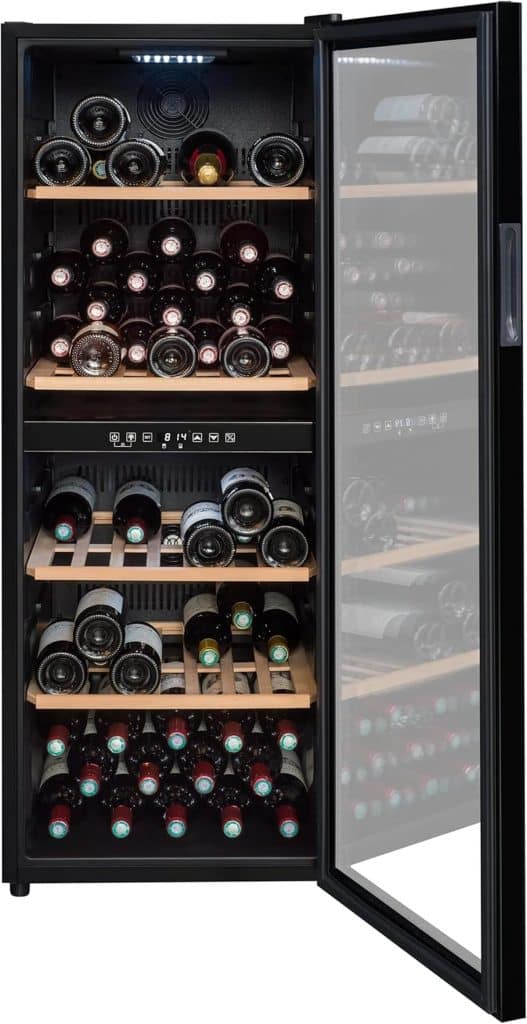 Test de la cave à vin SLS90DZ La Sommelière