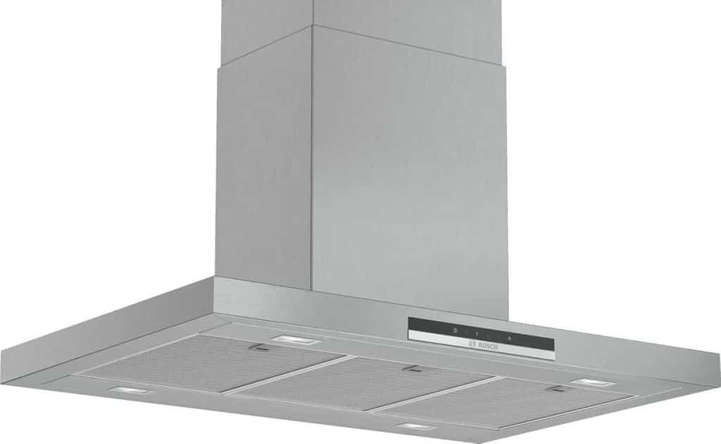 Test de la hotte îlot Bosch DIB97IM50 : performance et design en inox