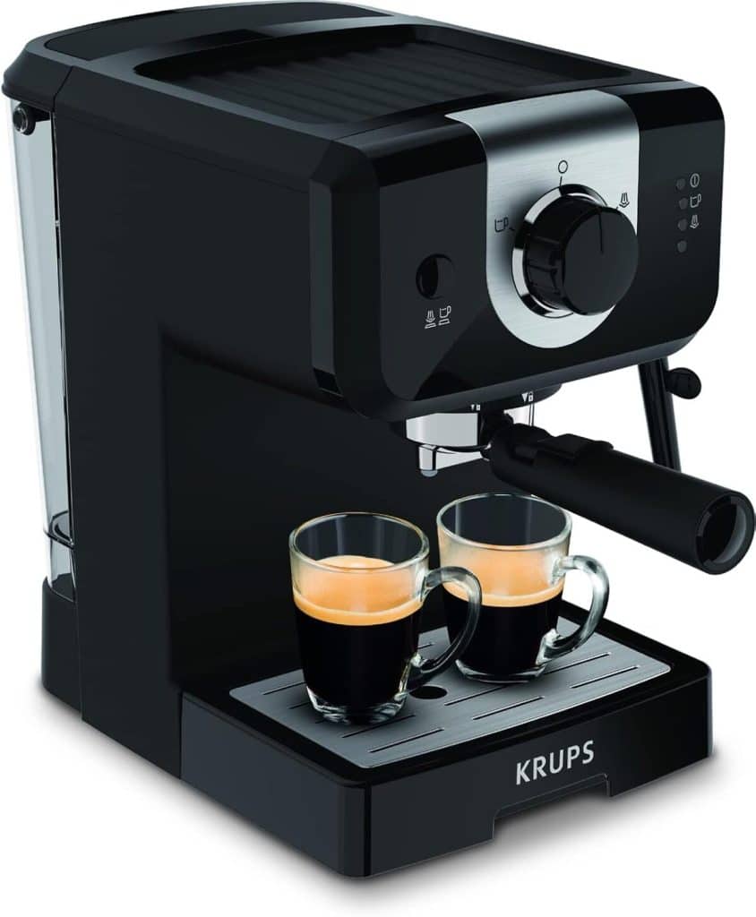 Test de la machine expresso Krups Opio noire XP320810 : performance et polyvalence
