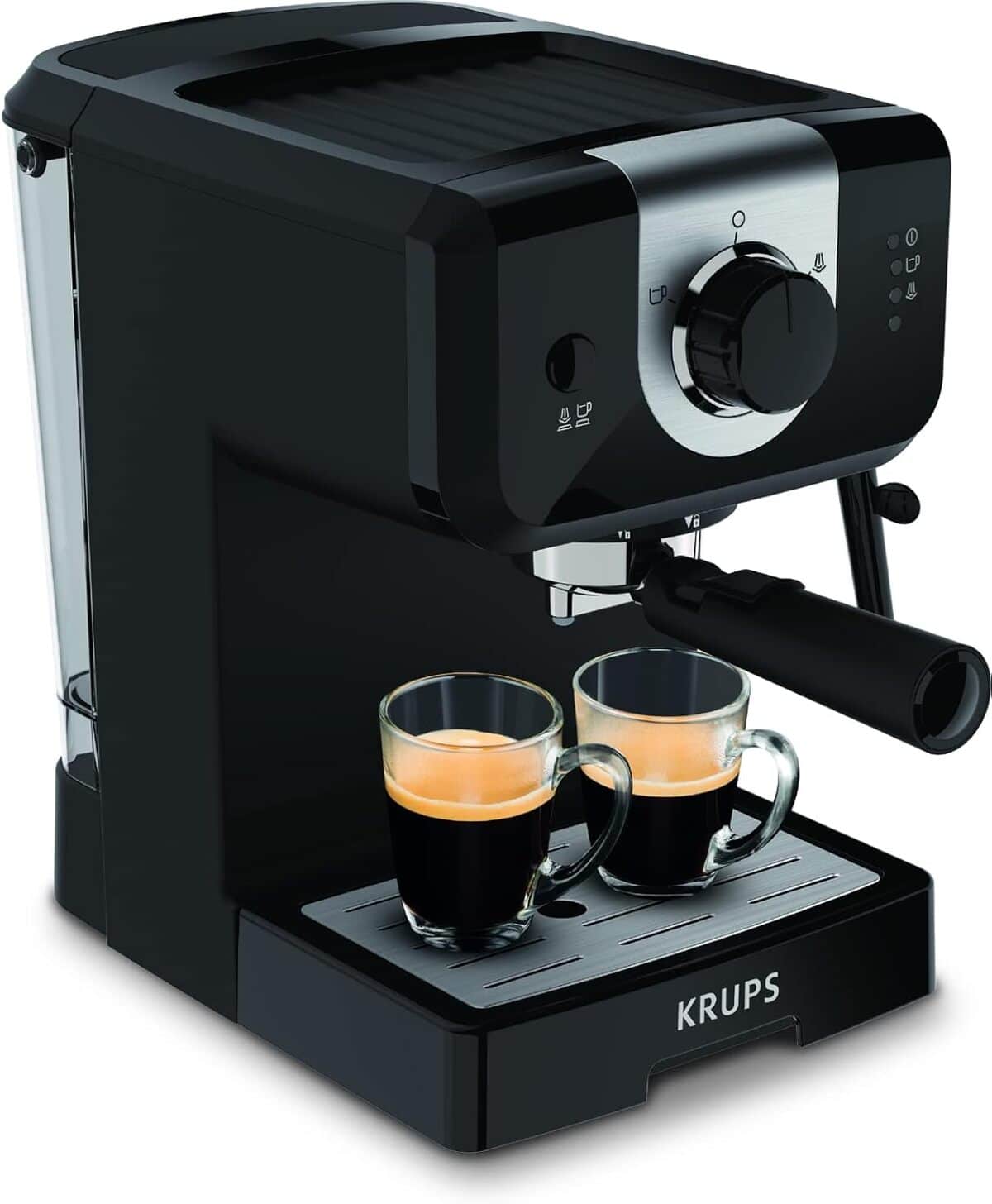 Test de la machine expresso Krups Opio noire XP320810 : performance et polyvalence