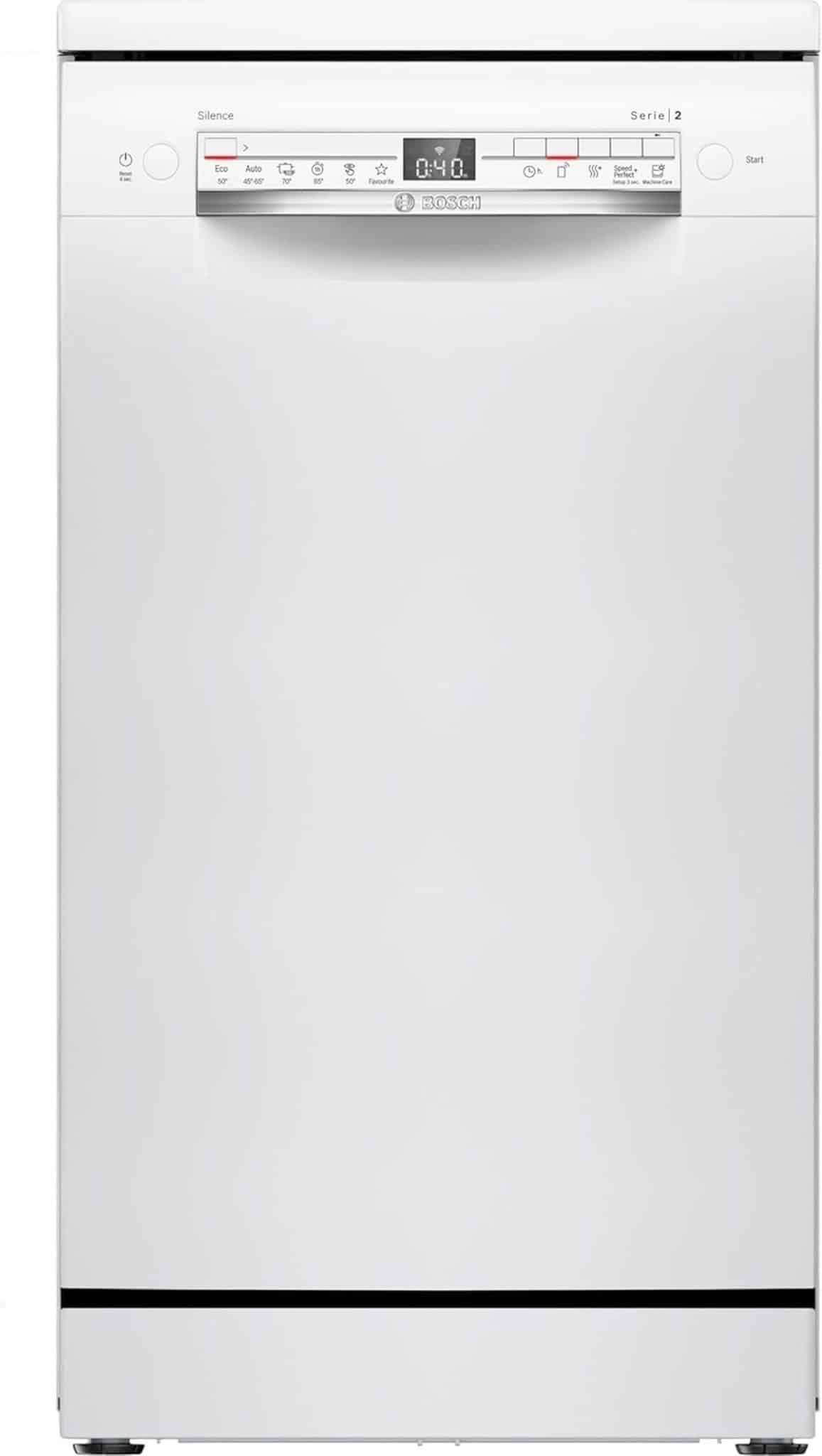 Test du lave-vaisselle Bosch SPS2HKW58F 45 cm, efficace et compact