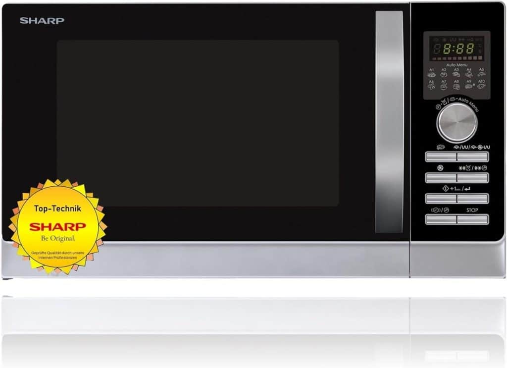 Test du micro-ondes 3-en-1 Sharp R843INW : puissance et polyvalence
