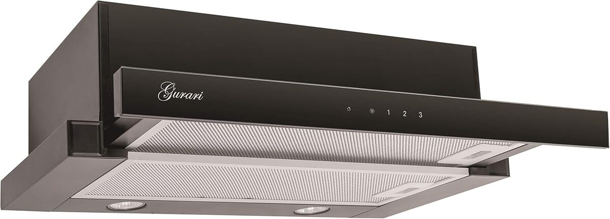 Test : hotte aspirante Gurari GCH 117 BL - puissance et design