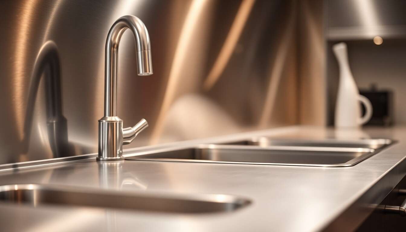 Exploration du design moderne avec l'inox