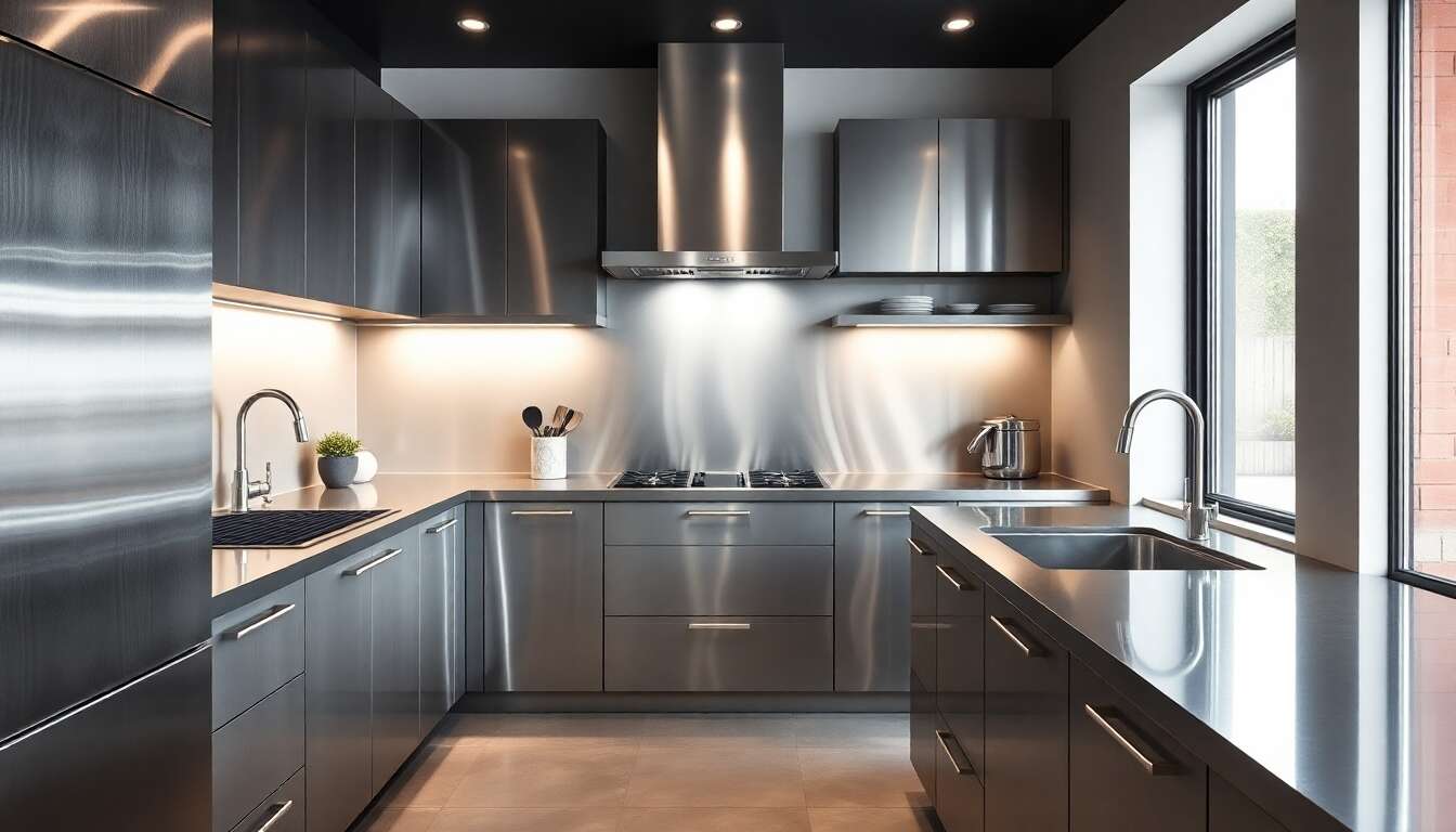 Inox bross&eacute; ou inox brillant : comment choisir ?