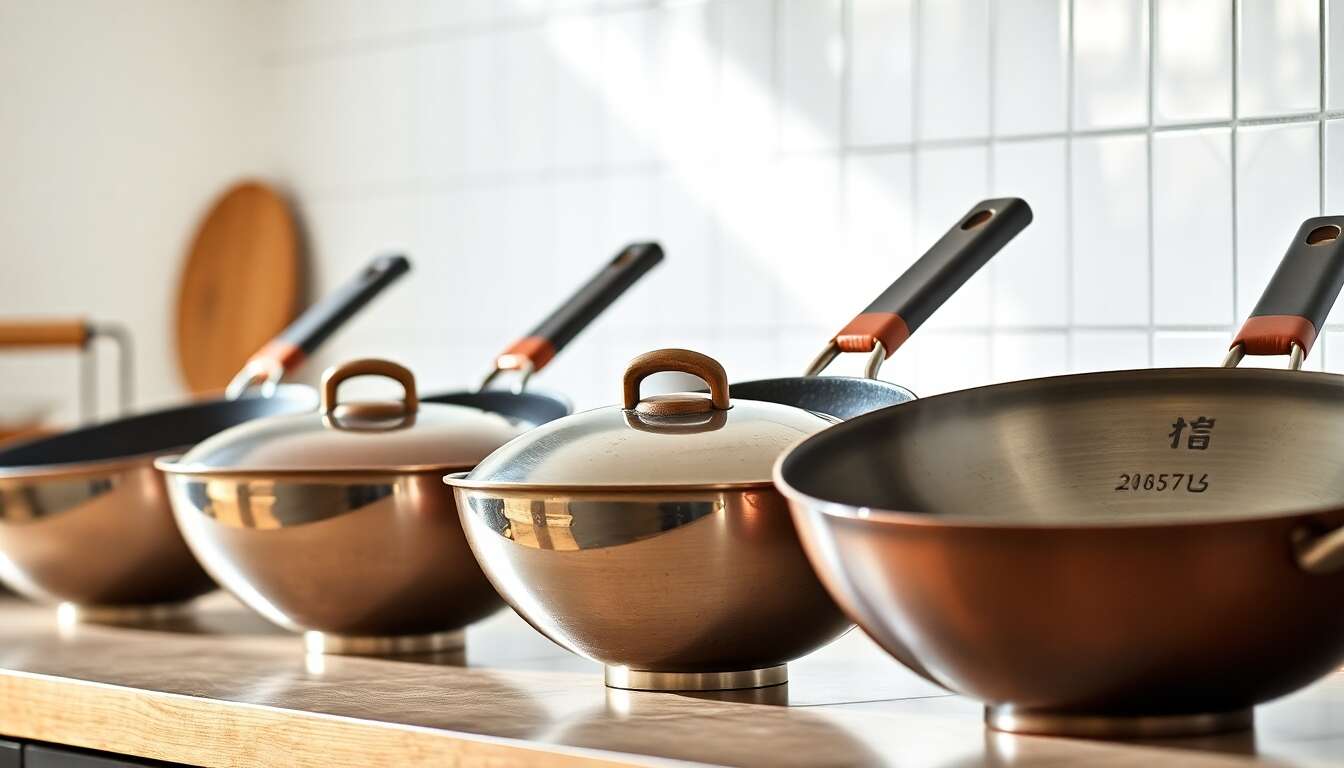 Choisir la taille et la forme id&eacute;ales de votre wok