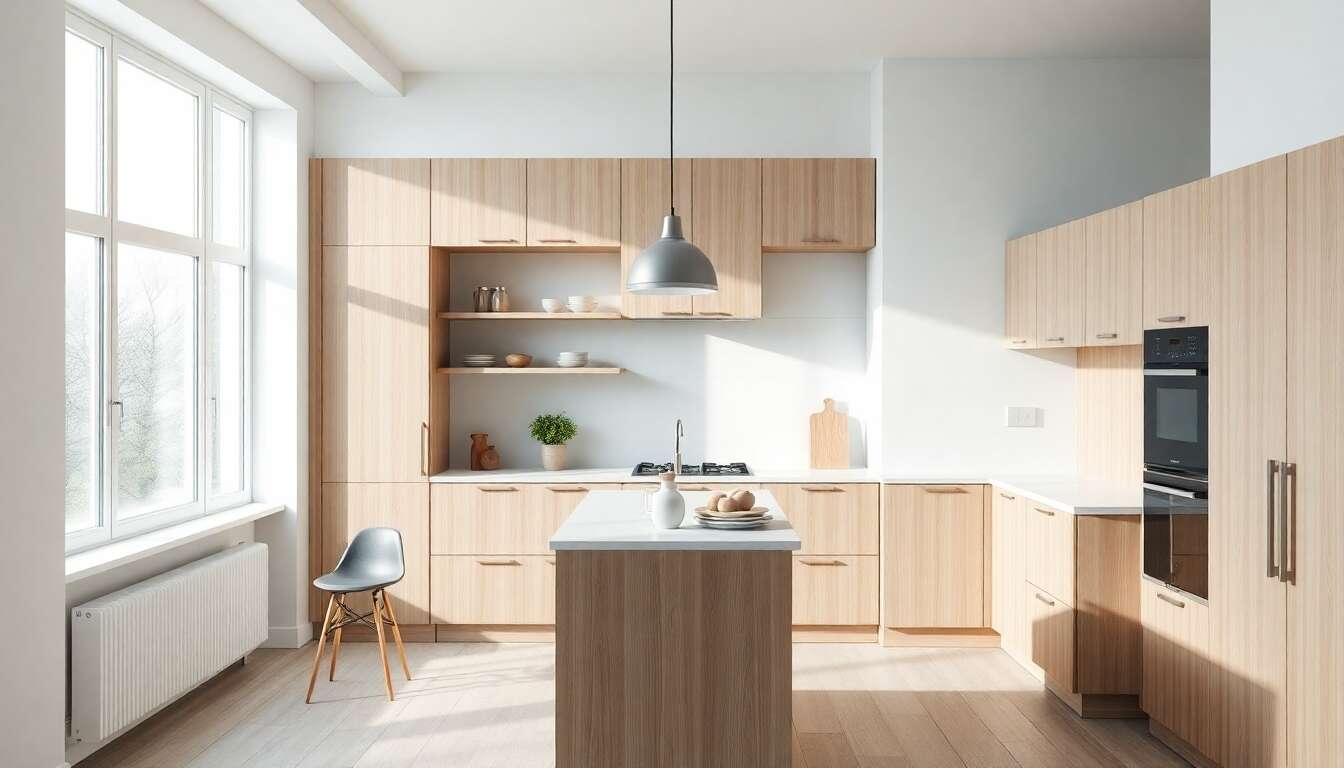 Décoration épurée aux lignes simples et élégantes Décoration épurée aux lignes simples et élégantes