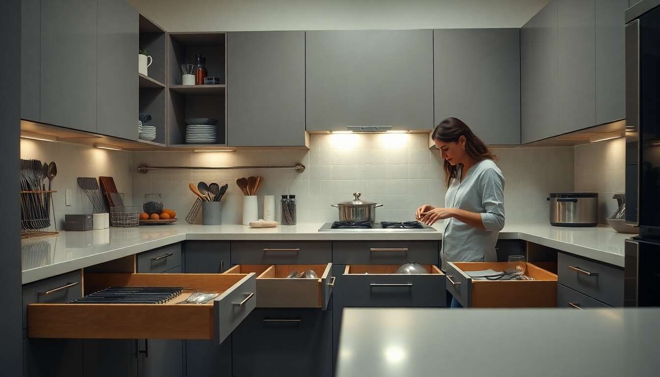 Optimiser le rangement pour prolonger la durée de vie des placards Optimiser le rangement pour prolonger la durée de vie des placards