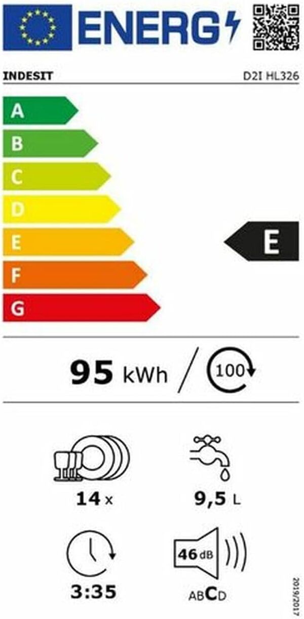 INDESIT LV tout integrable 14 couverts D2IHL326