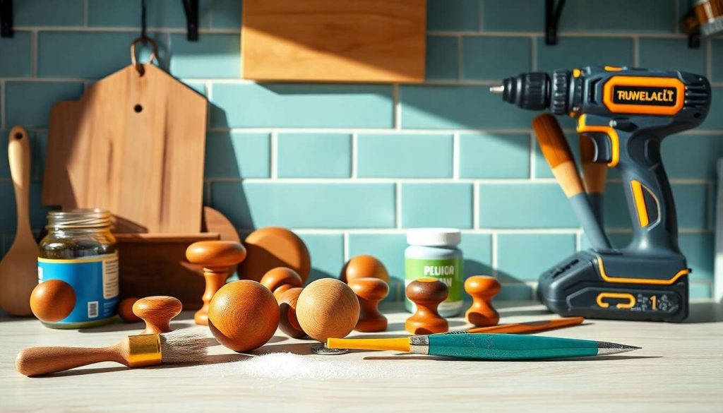 Boutons classiques revisités pour cuisine moderne