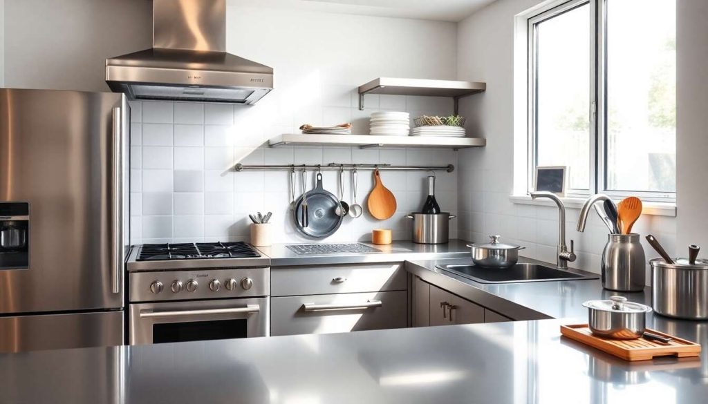 Avantages de l'acier inoxydable en cuisine