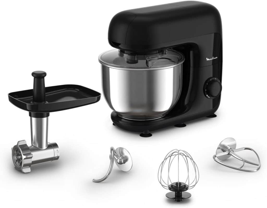 Test du robot pâtissier Moulinex Bake essential QA161810 : puissant et polyvalent