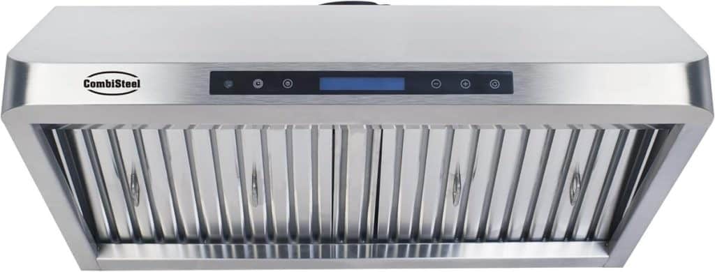 Test : hotte aspirante inox 900 mm Combisteel