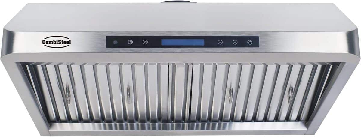 Test : hotte aspirante inox 900 mm Combisteel