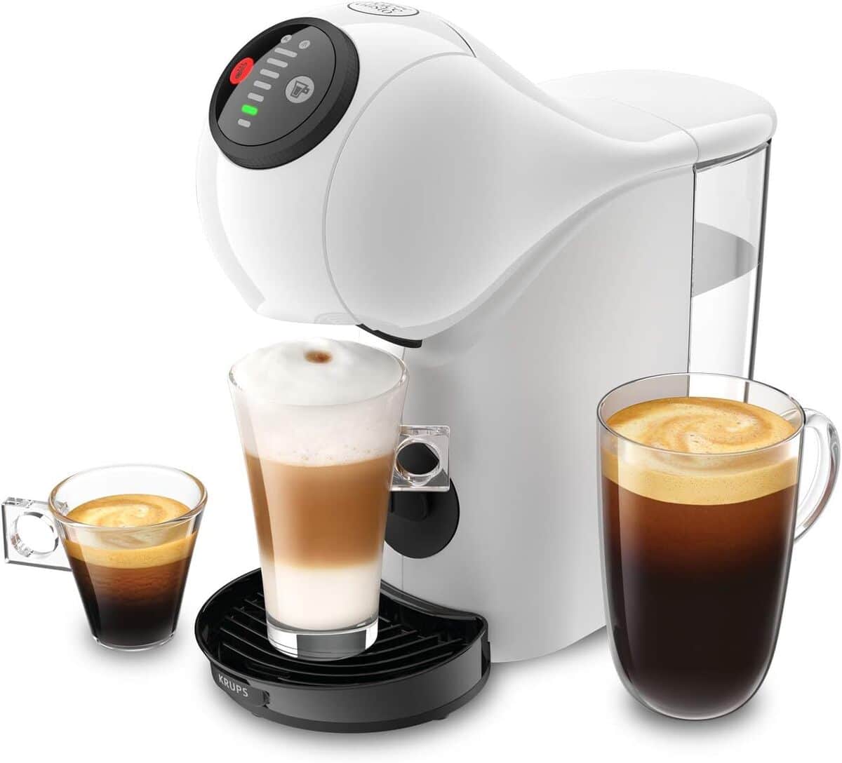 Test : krups Genio S Blanc, performance et polyvalence