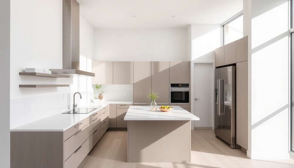 Cuisines modernes : le minimalisme en plein essor