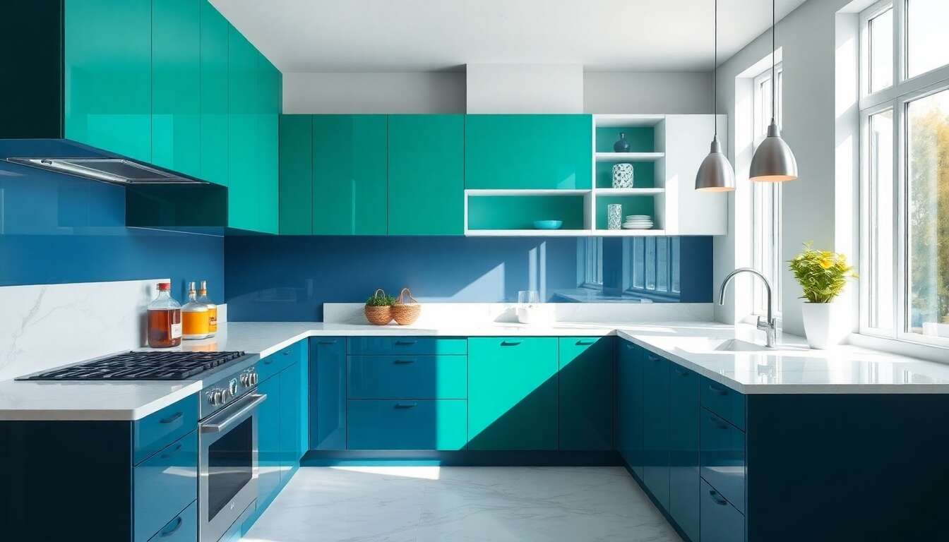 Les couleurs tendance pour une cuisine moderne en 2025 Les couleurs tendance pour une cuisine moderne en 2025