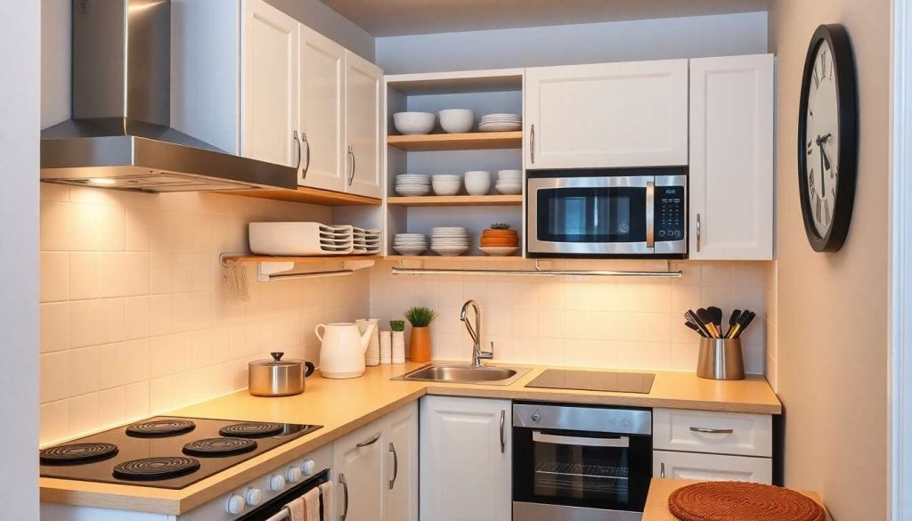 Aménager une petite cuisine complète fonctionnelle