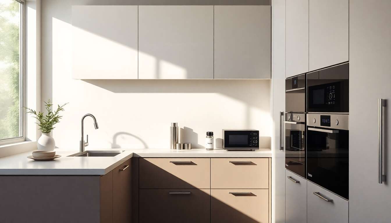 Un design élégant et minimaliste pour rehausser votre cuisine Un design élégant et minimaliste pour rehausser votre cuisine