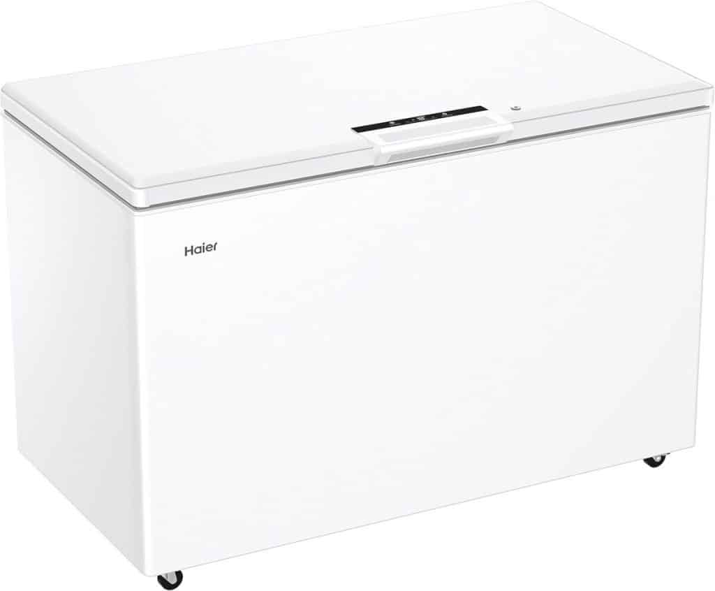 Test congélateur coffre 418L classe E