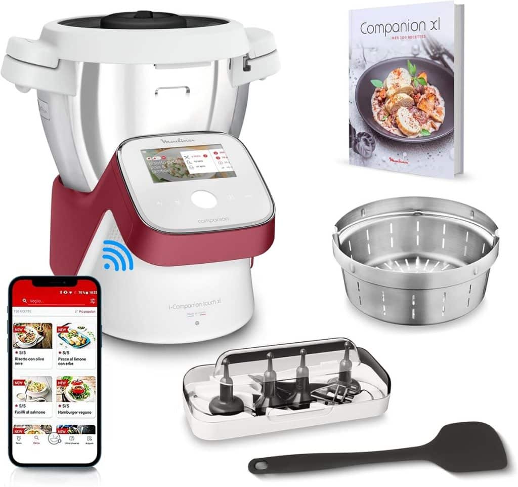 Test du Moulinex I-Companion Touch XL : robot cuiseur multifonction
