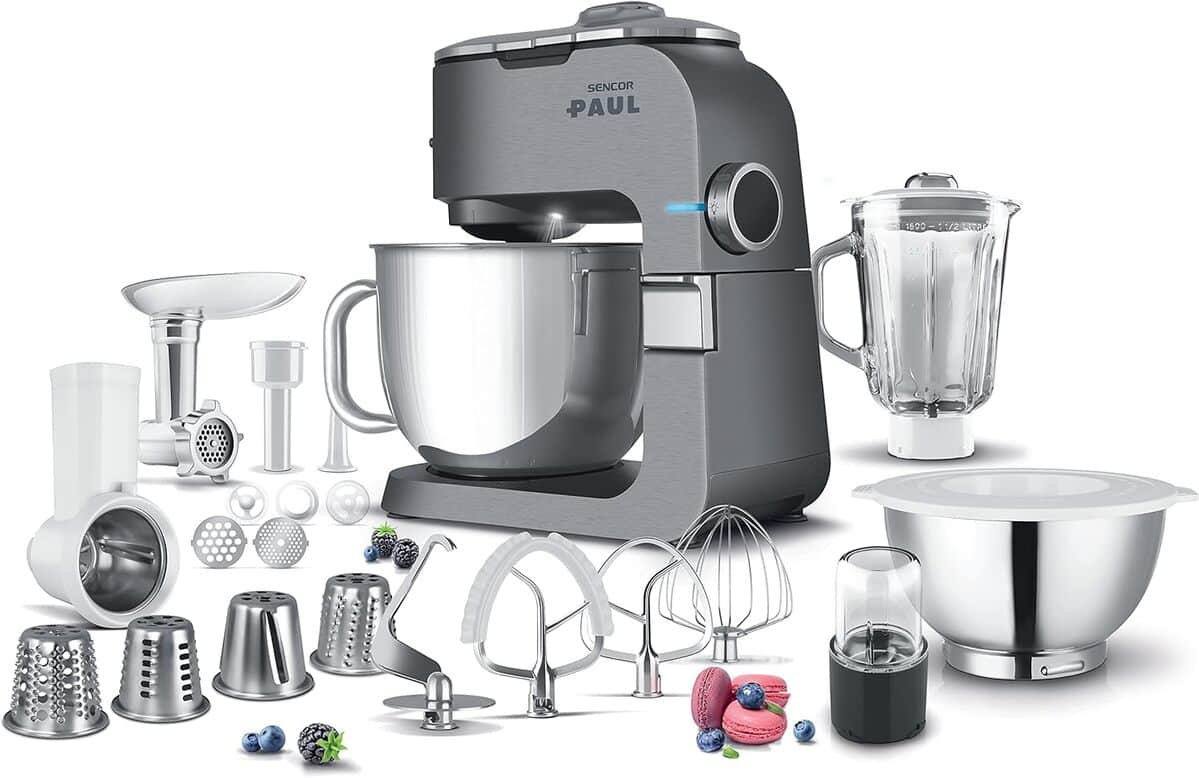 Test : robot pâtissier Sencor Premium 1500W