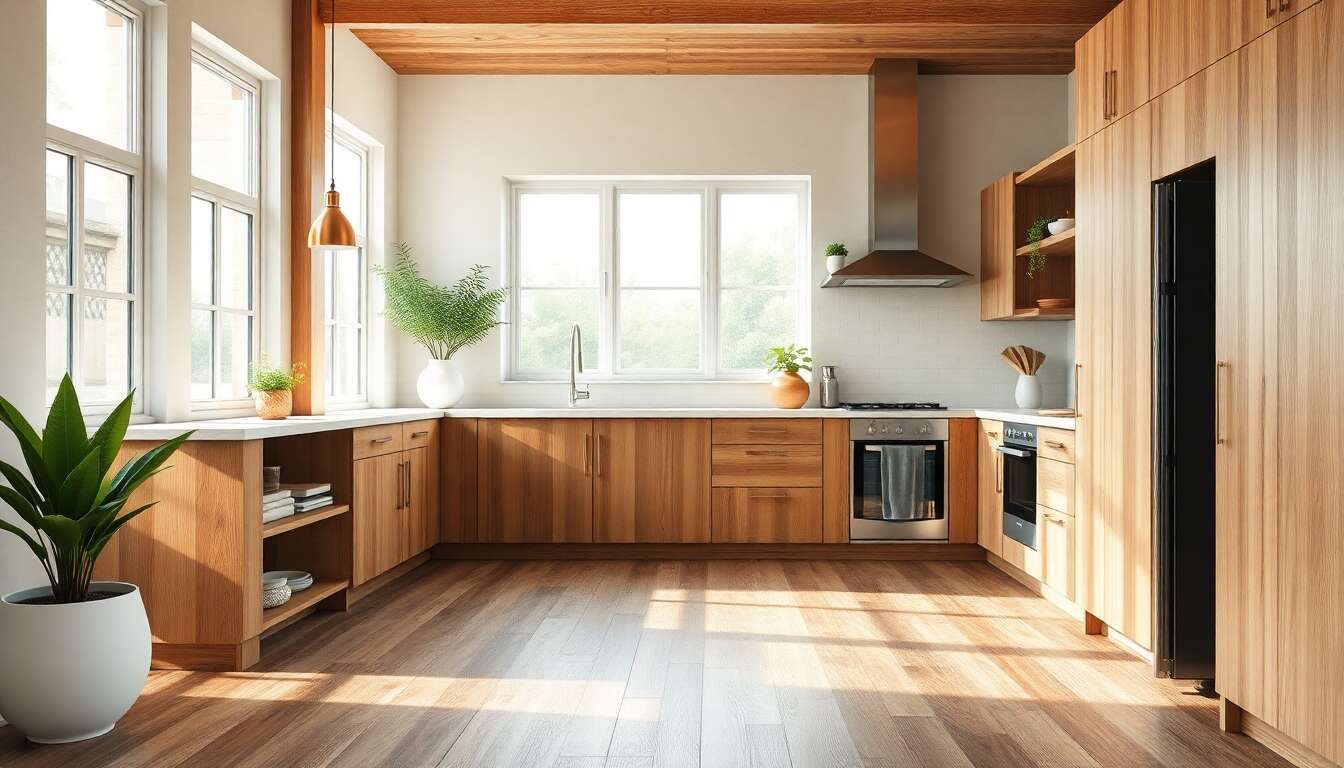 Avantages des sols durables en cuisine