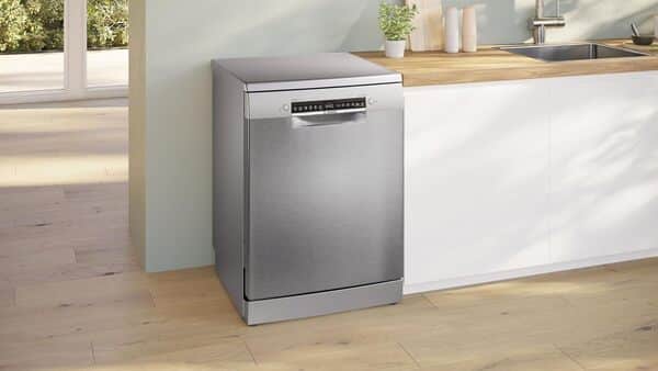 Bosch SMS4ETI00E- Série 4 - Lave-vaisselle pose-libre - 60 cm - 13 couverts - Silence Plus 44 dB - Acier inox [Classe énergétique C]
