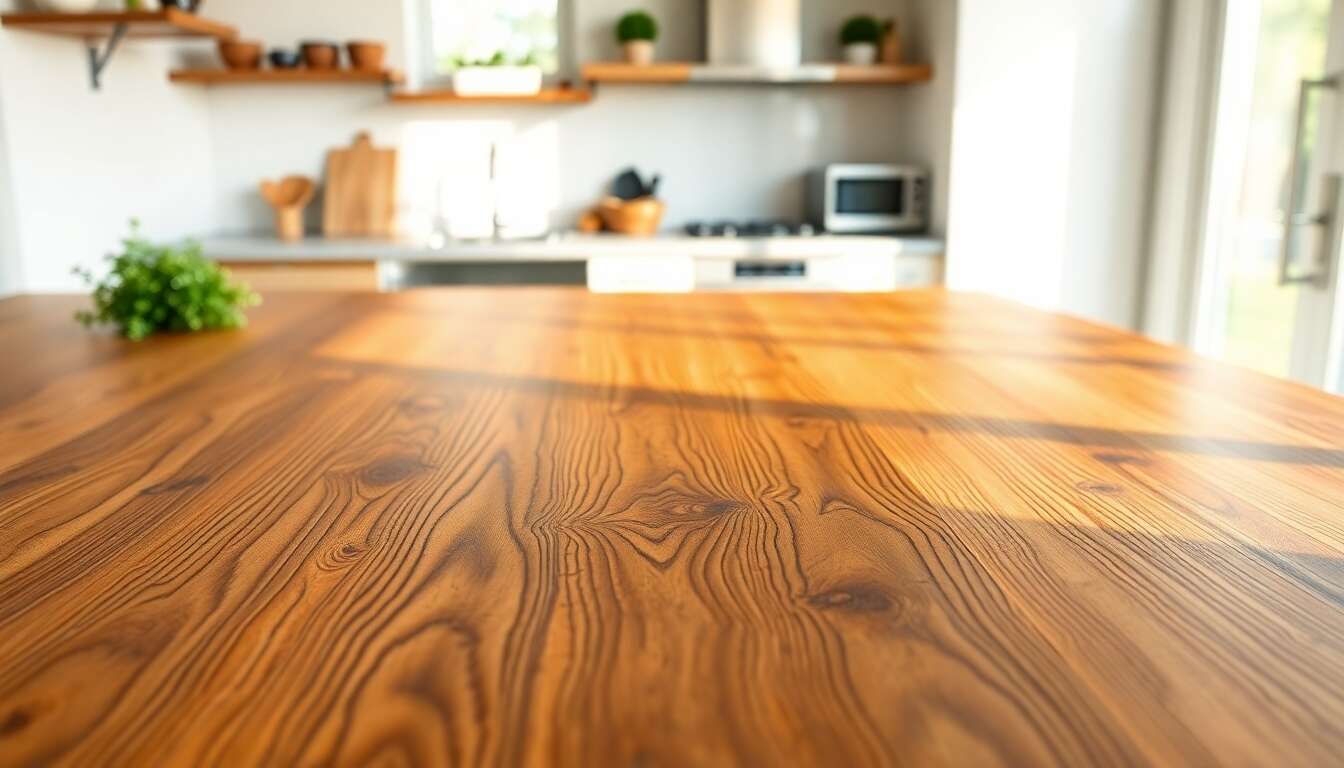 Astuces pour entretenir les plans de travail en bois