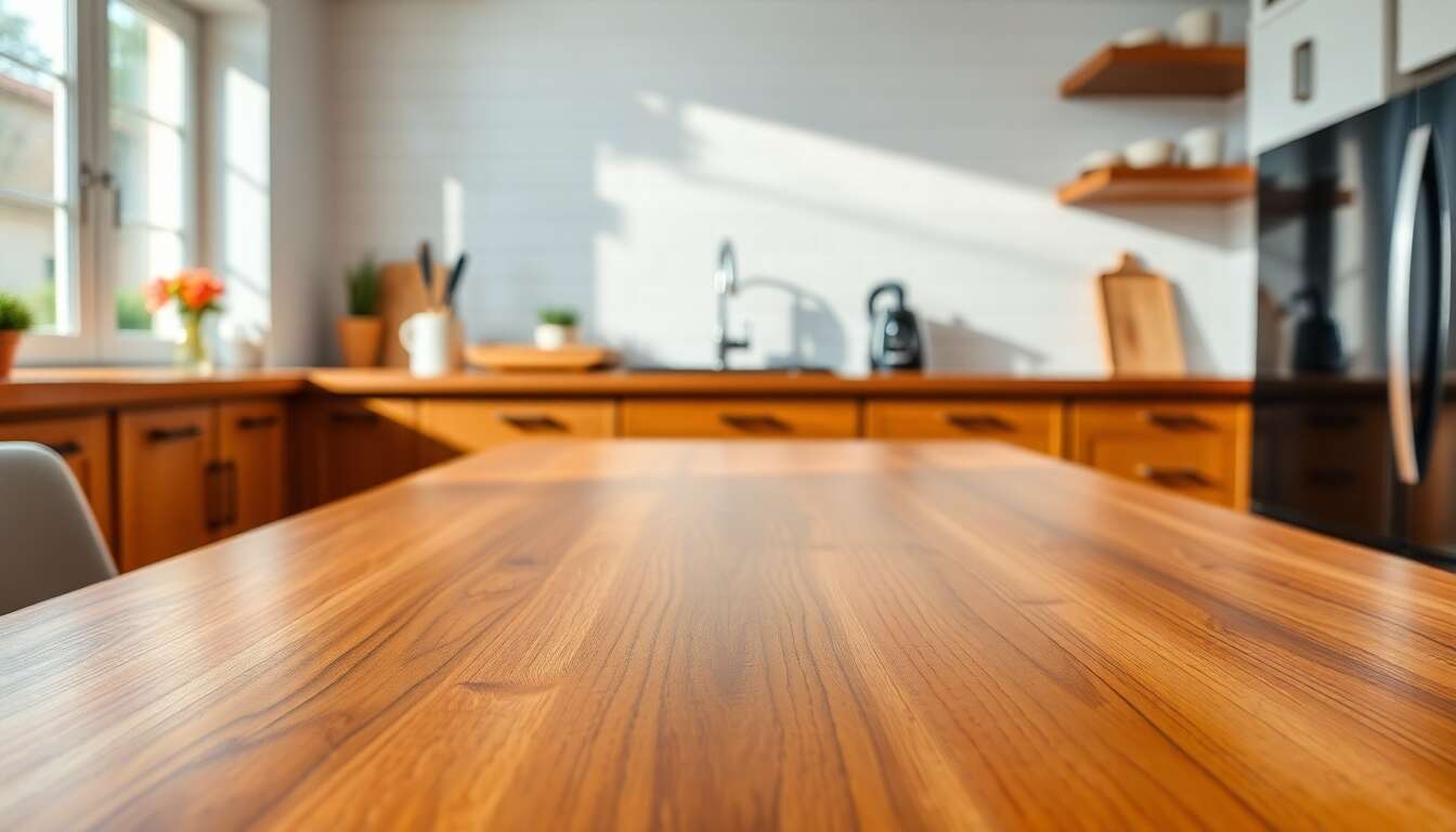 Imperm&eacute;abiliser un plan de travail en bois