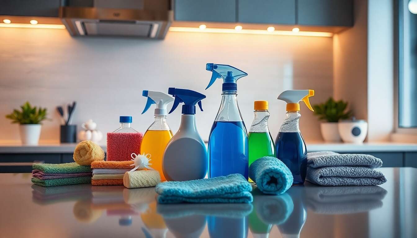 Techniques pour nettoyer les surfaces de travail