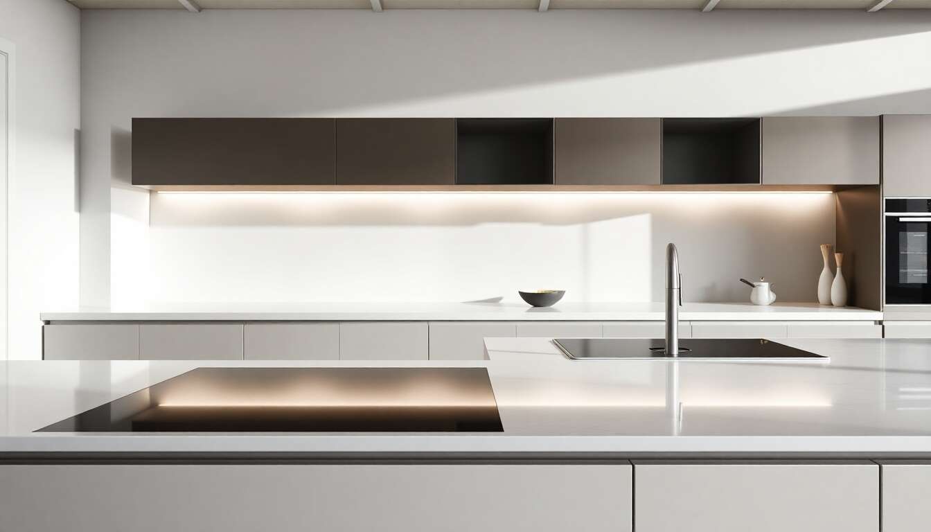 Plaques de cuisson invisibles : une tendance qui s&eacute;duit